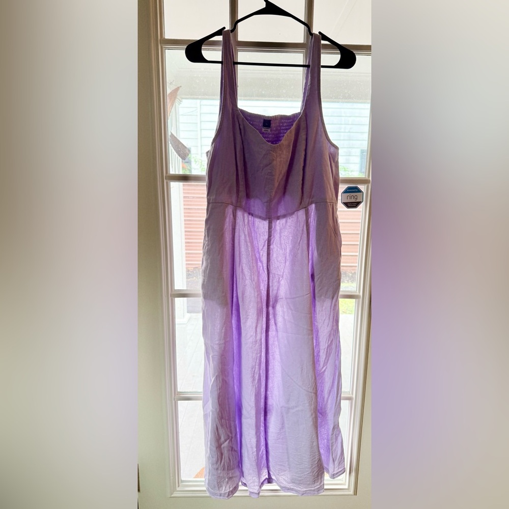 Old Navy Lavender Midi Dress